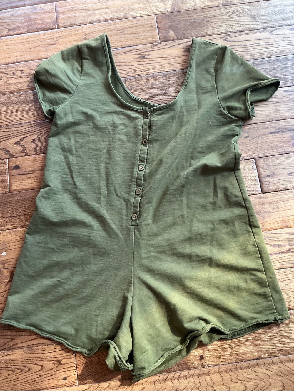 Jackson Rowe Olive Utility Romper S